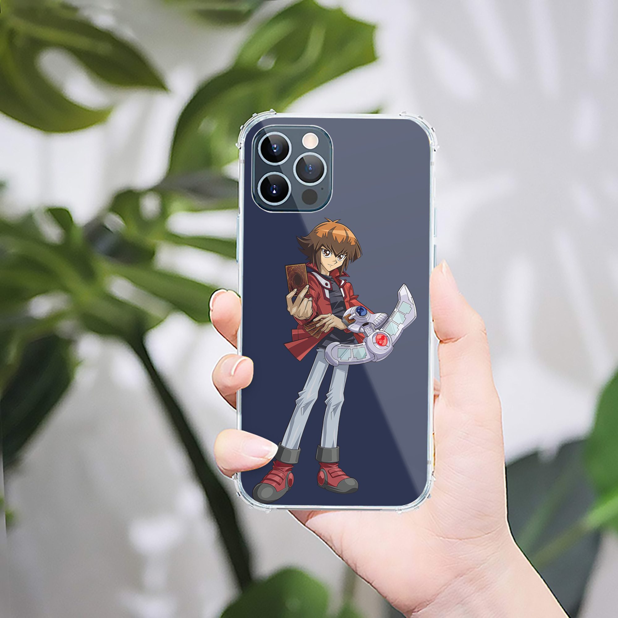 （画像用） 遊☆戯☆王 Yu-Gi-Oh! 【iPhone 12シリーズ対応】透明スマホケース（クリアソフトケース）